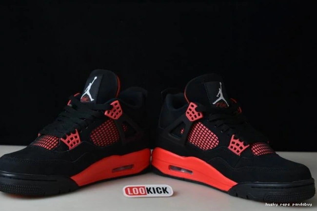 Cheap Husky Jordan Air Thunder CT8527-016 4 Red 0715